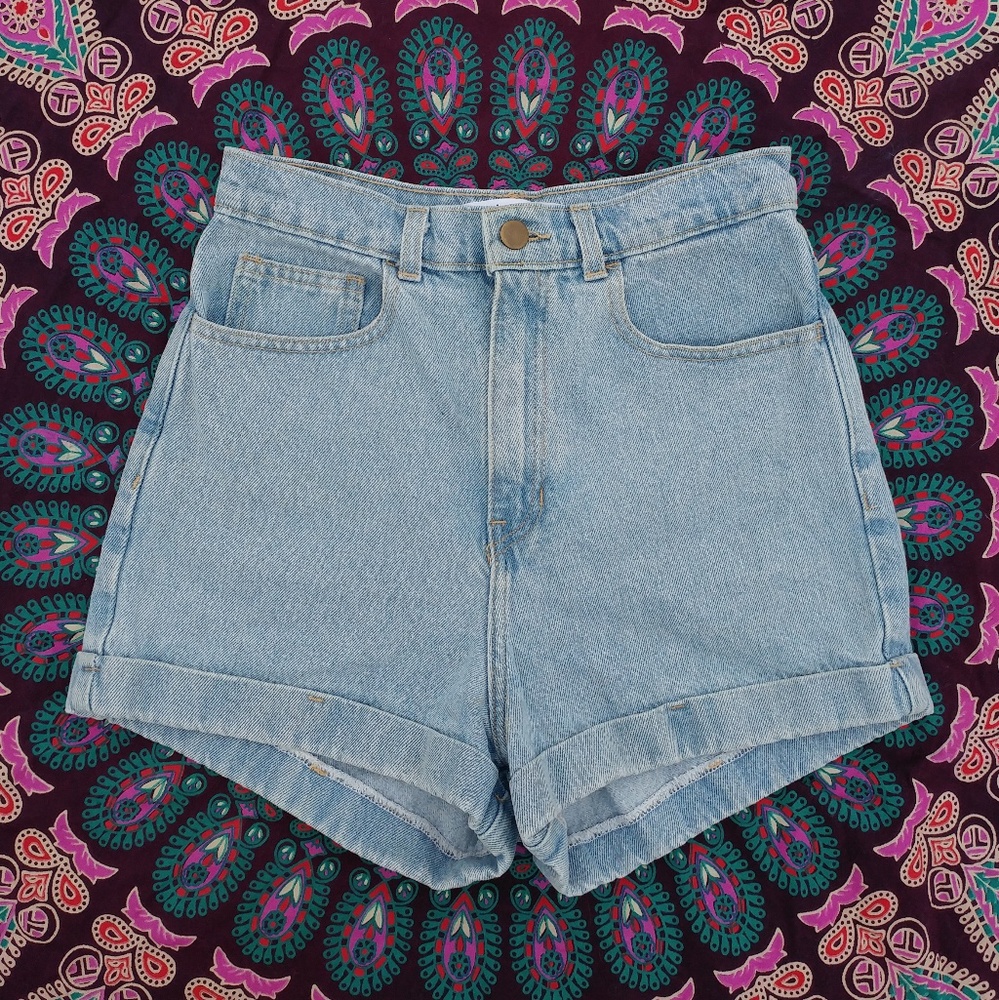 American Apparel High-Waist Shorts Size 27